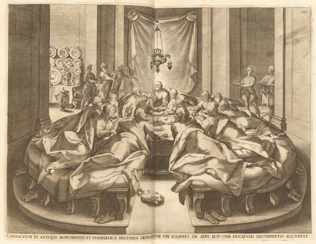 Hieronymus Pradi och Ioannis Baptista Villalpandi Från Jesu sällskap i Hesekiel Förklaringar och apparater för staden och Jerusalems tempel illustrerade med kommentarer och bilder av Juan Bautista Villalpando and Jerónimo de Prado