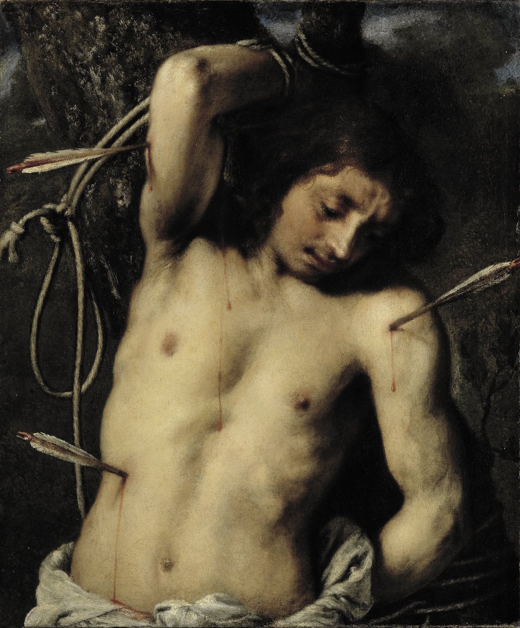 St Sebastian av Juan Carreno de Miranda