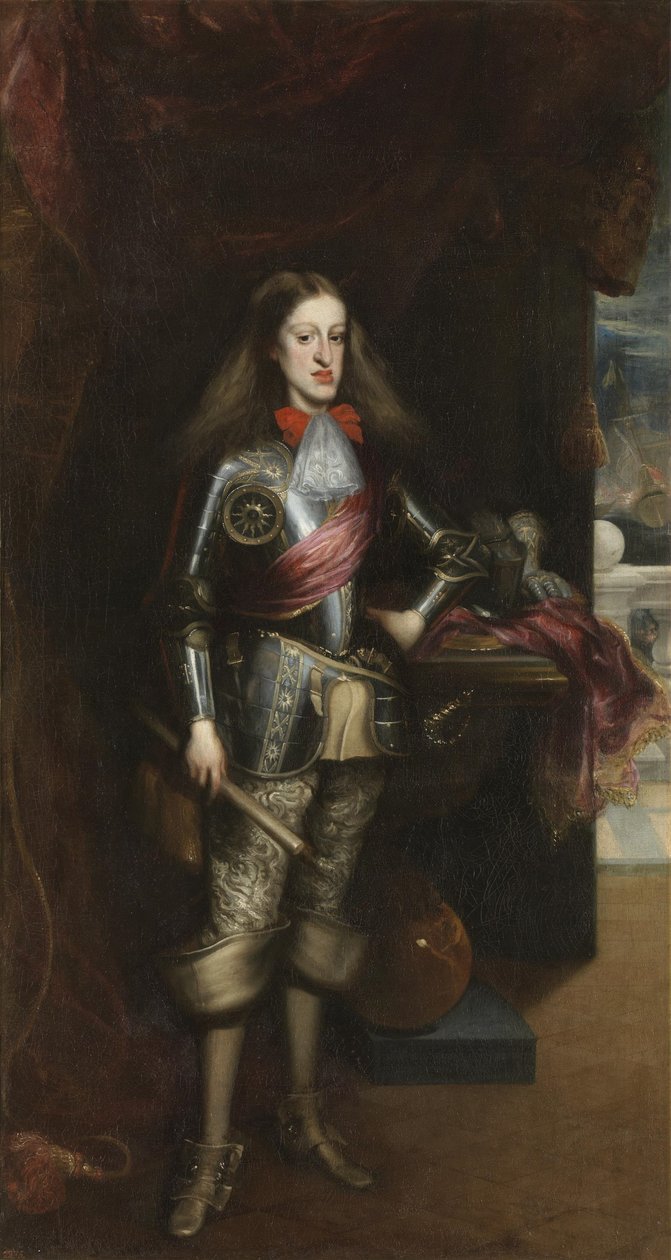 Karl II i rustning av Juan Carreño de Miranda