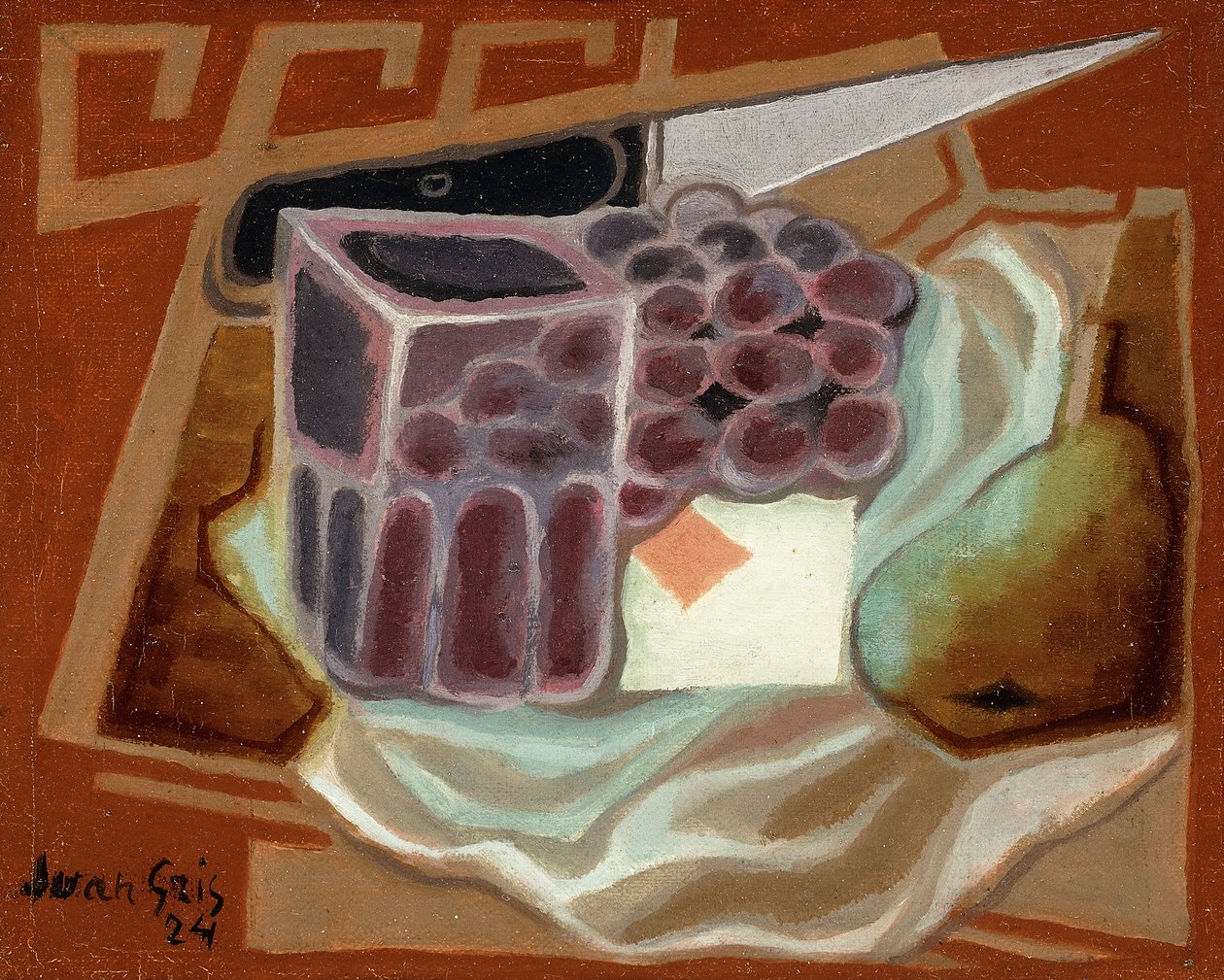 Diamantens ess; Diamantens ess, 1924 av Juan Gris
