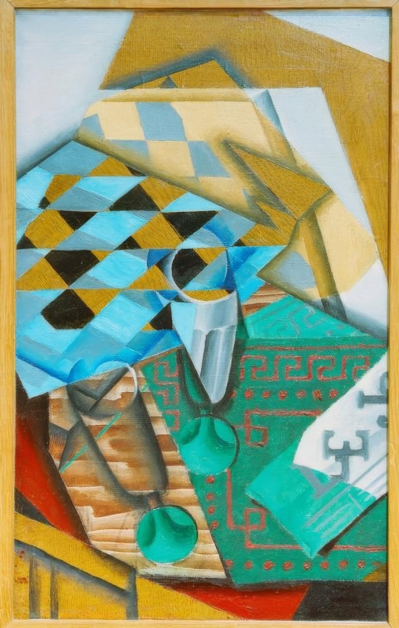 Schackbrädet av Juan Gris