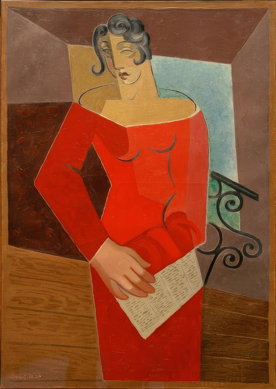 Sångaren av Juan Gris
