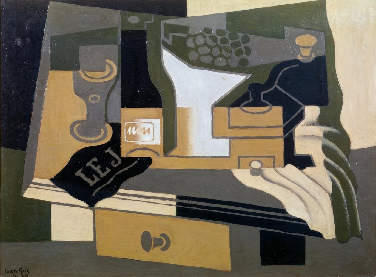 Kaffekvarnen av Juan Gris