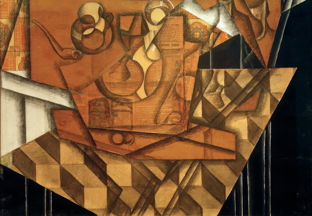 The Cups of The av Juan Gris