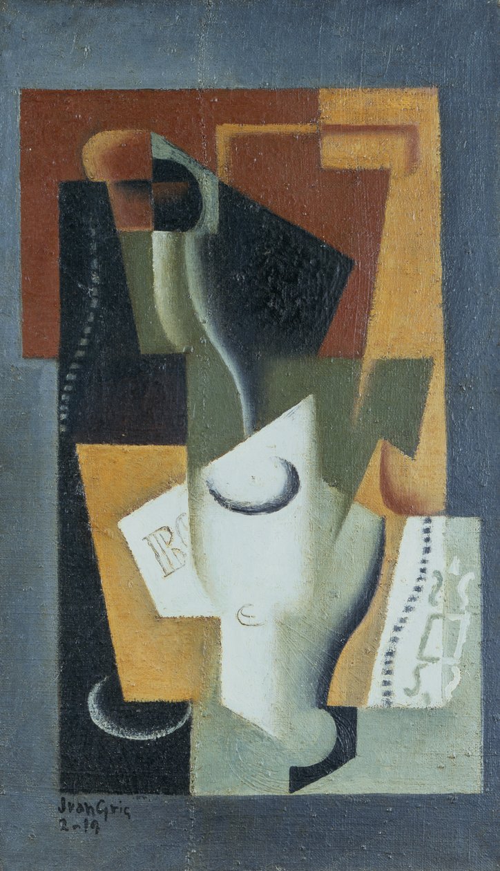 Fortfarande liv av Juan Gris