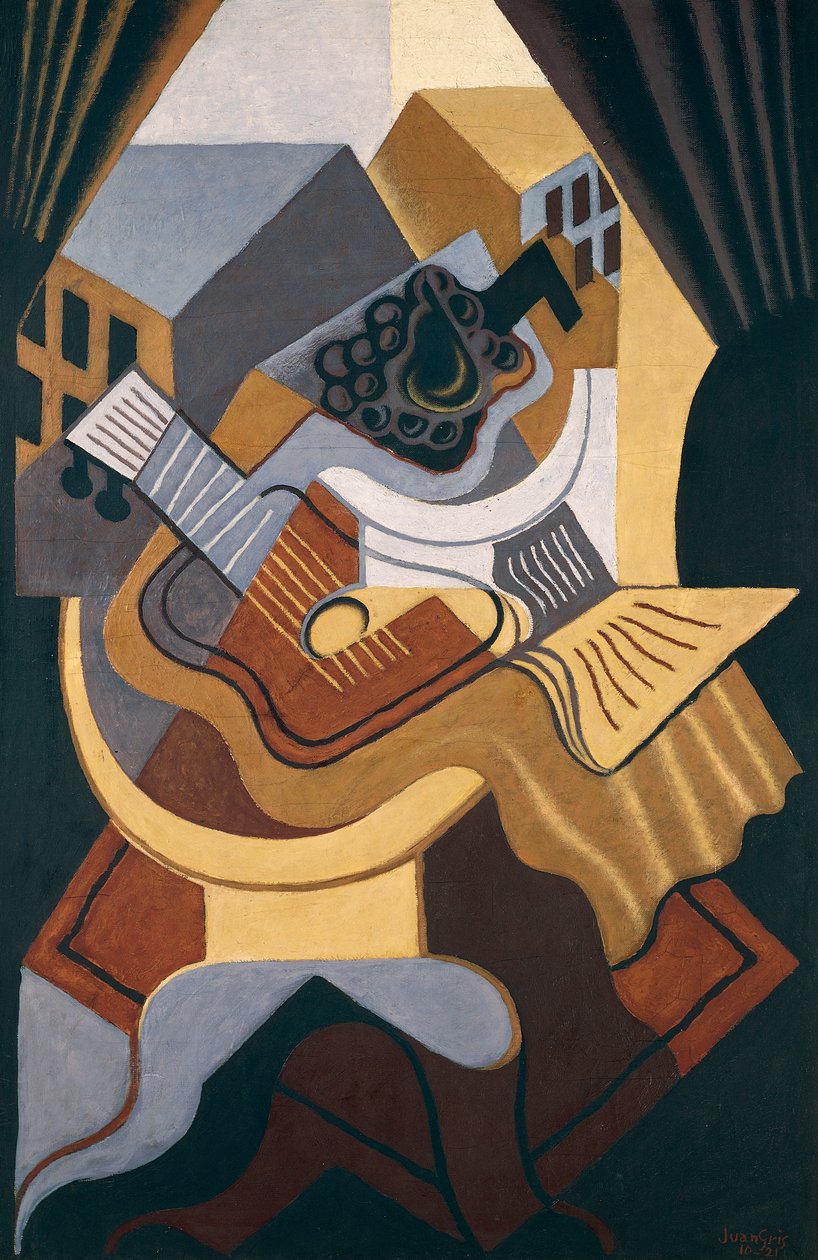 Bord framför ett fönster av Juan Gris