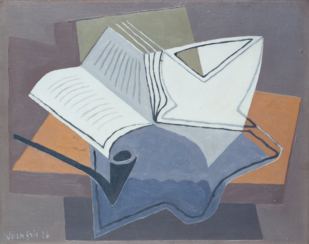 Pipan och den öppna boken av Juan Gris