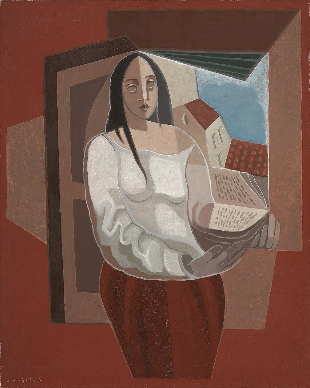 Läsaren; Läslampan av Juan Gris