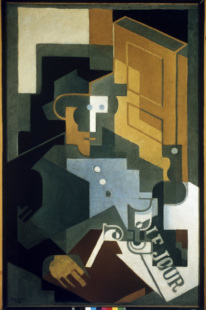 Tourangeau (olja på duk av Juan Gris