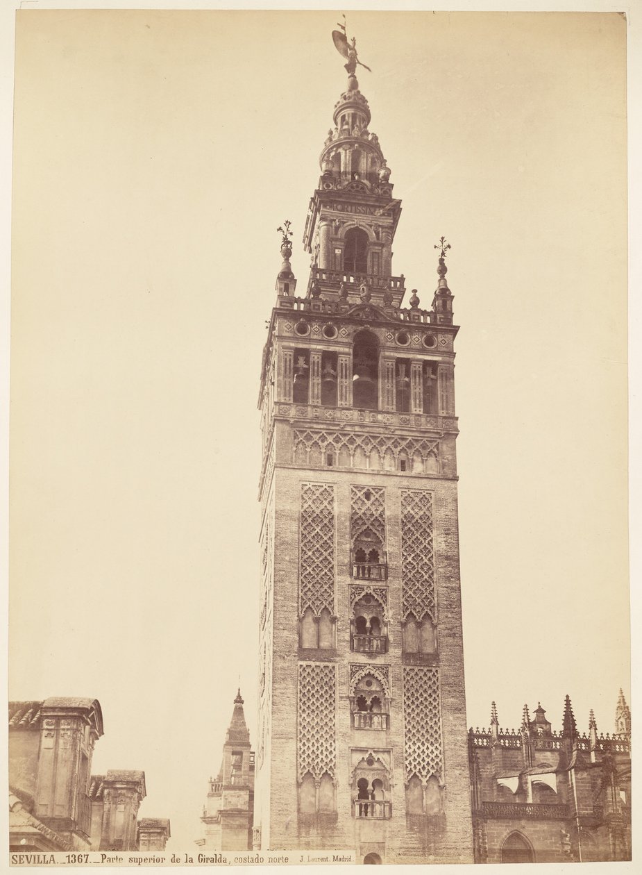 Toppen av Giralda, Sevilla av Juan Laurent
