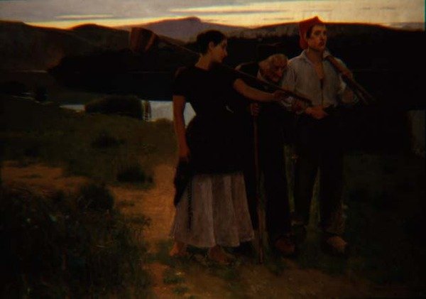De tre återvänder av Juan Llimona y Bruguera