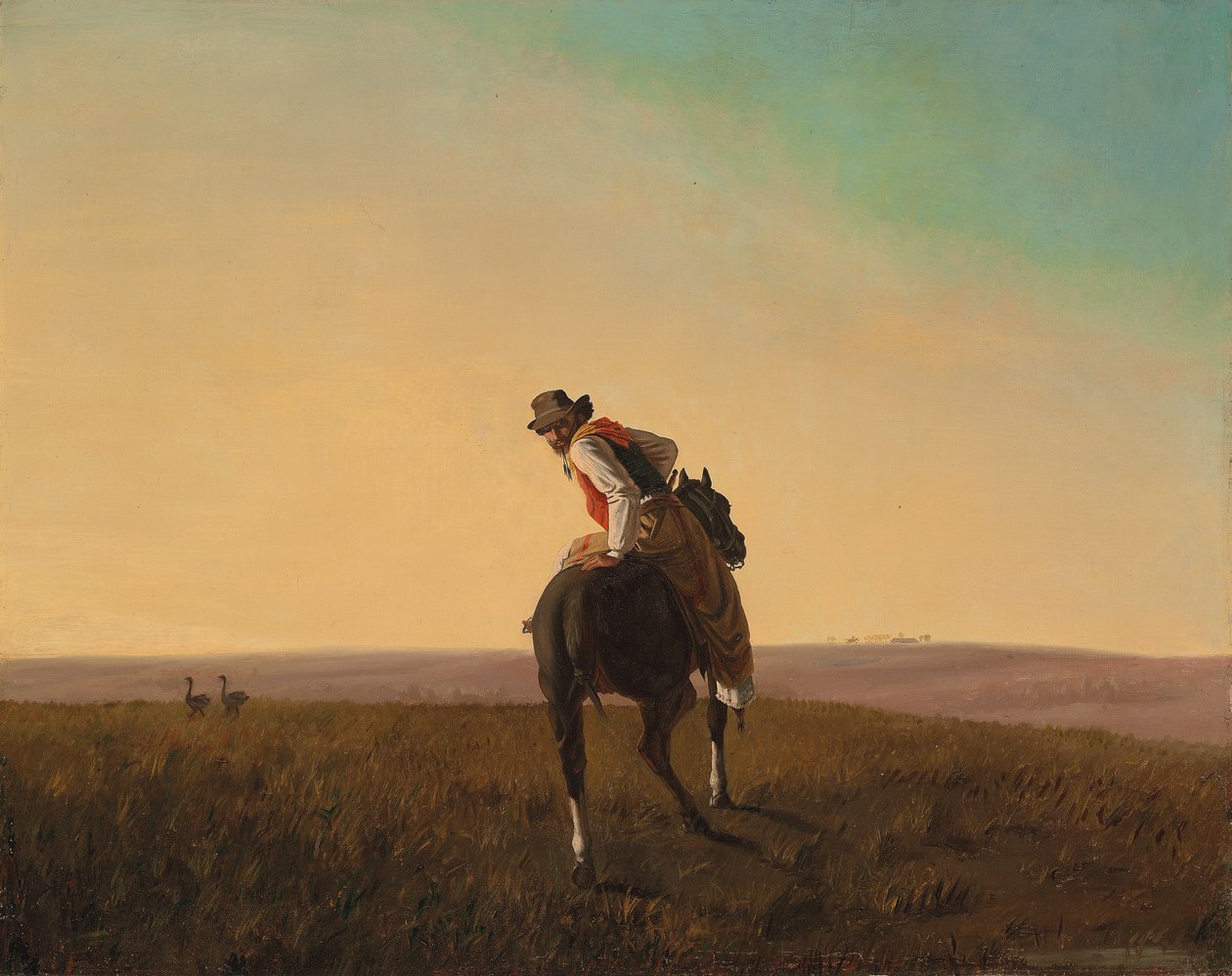 Aurora (även känd som Entre dos luces), c.1879-85 (olja på duk) av Juan Manuel Blanes