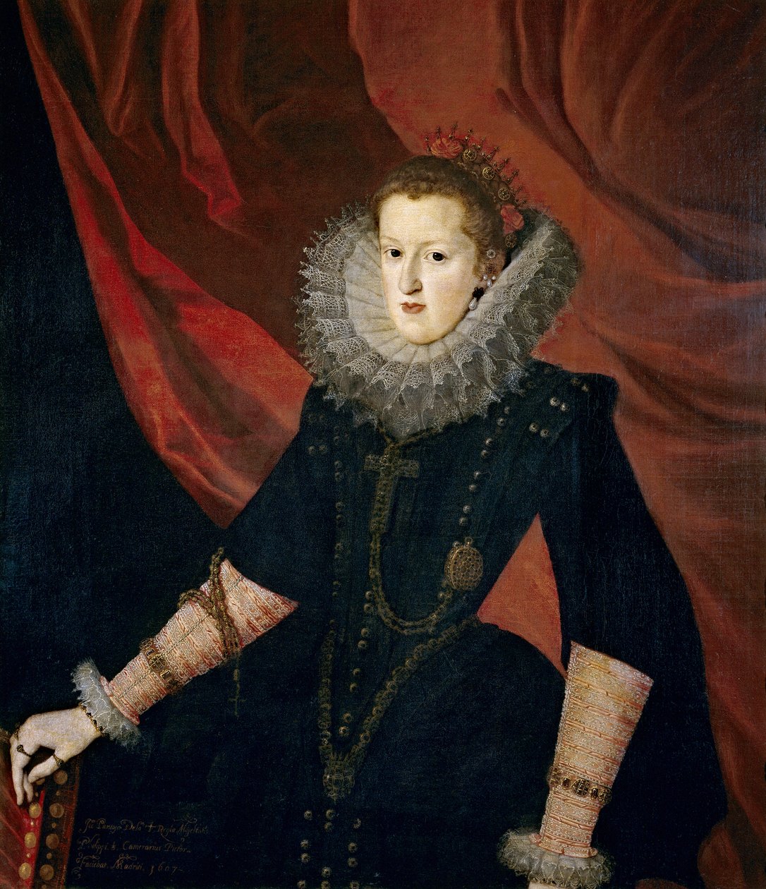 Margareta av Österrike av Juan Pantoja de la Cruz
