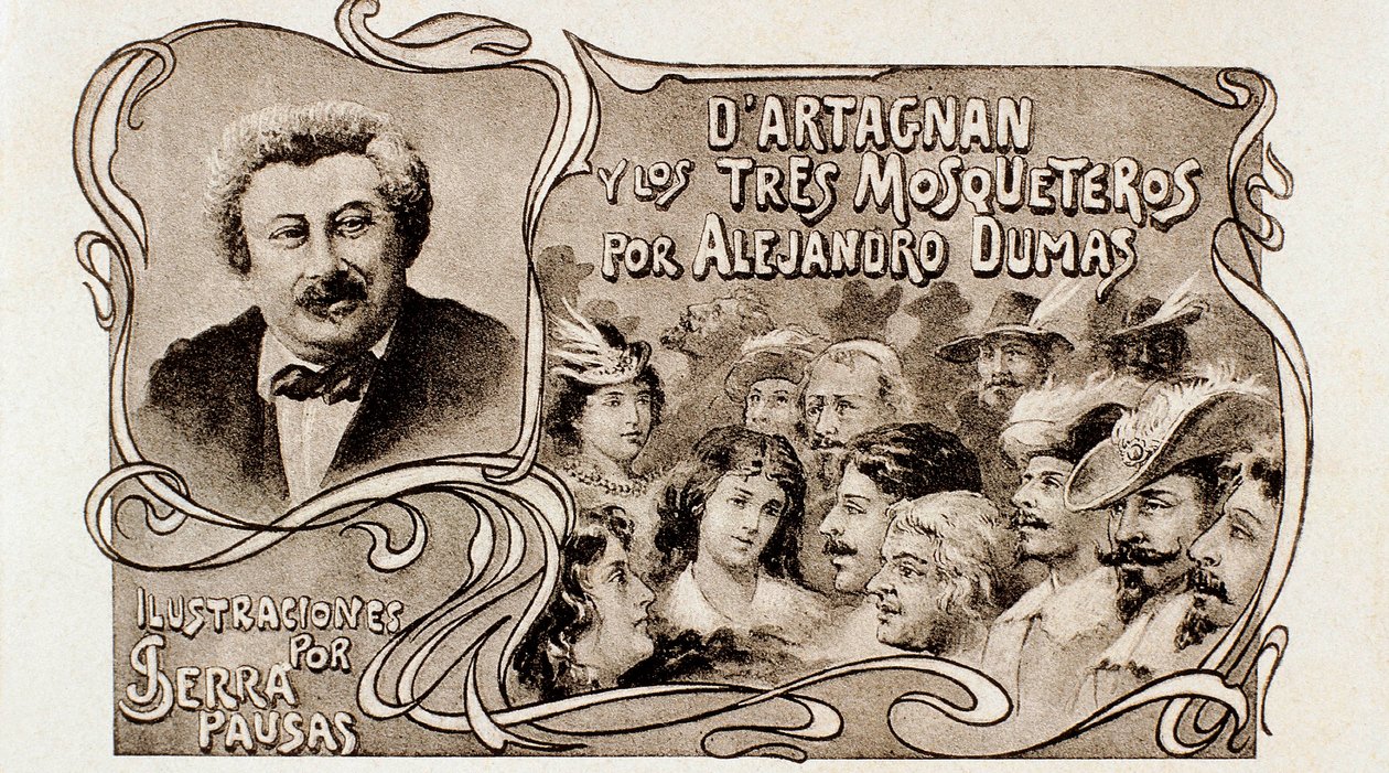 Omslag till Alexandre Dumas roman "D