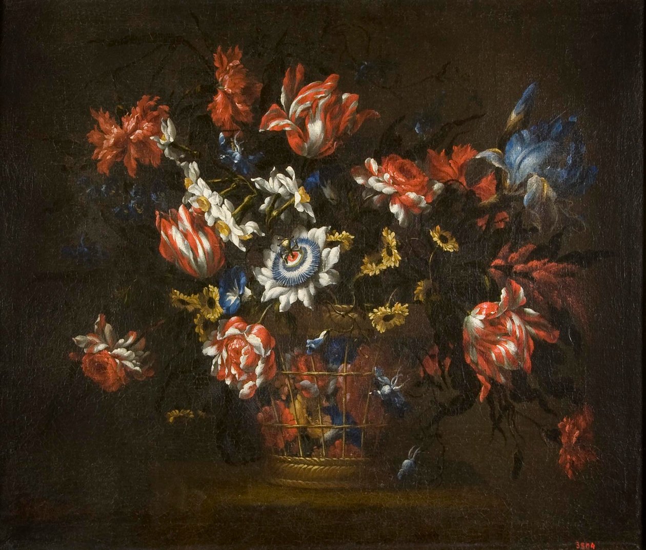 Vas med blommor av Juan de Arellano