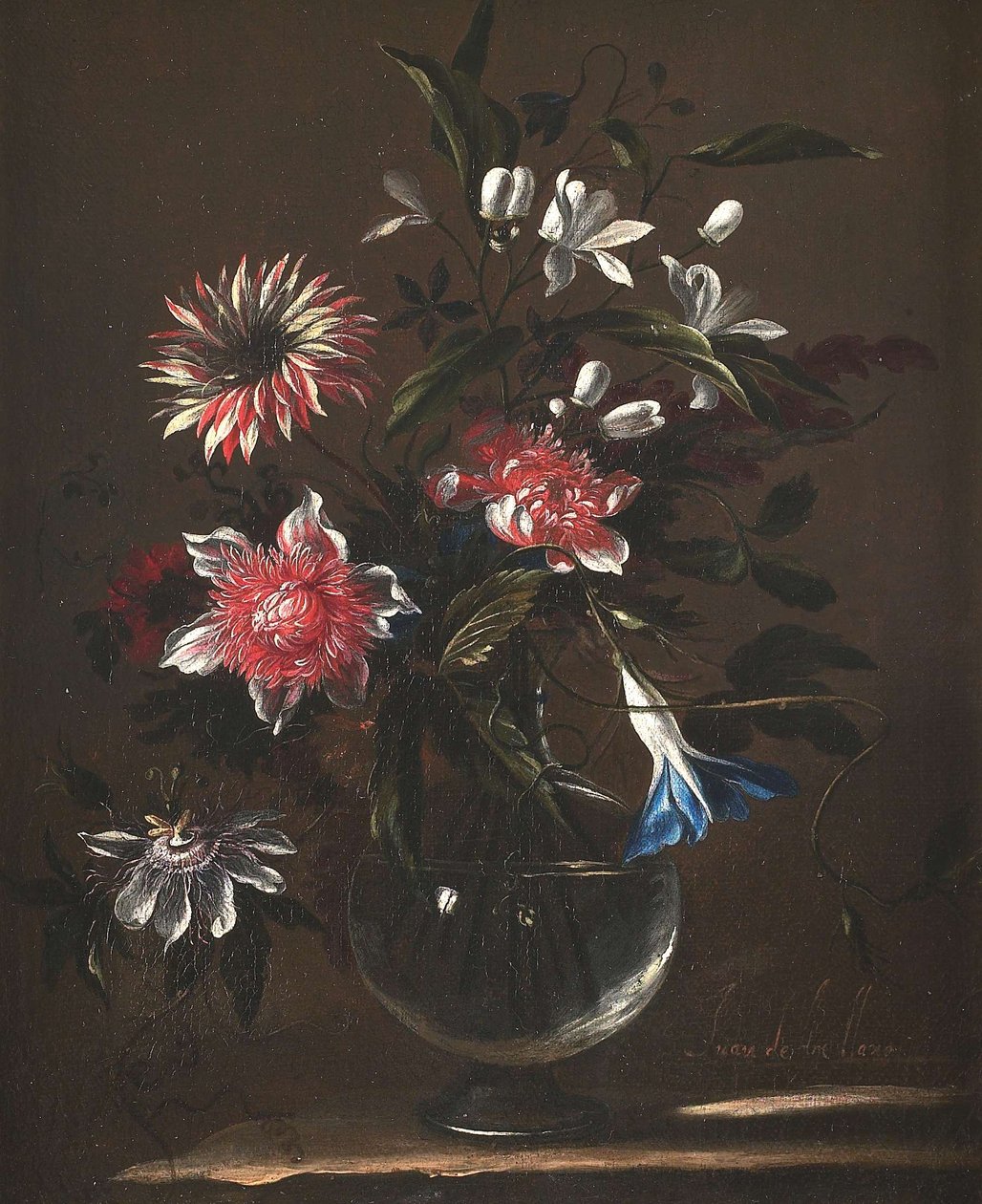 Vas med blommor av Juan de Arellano