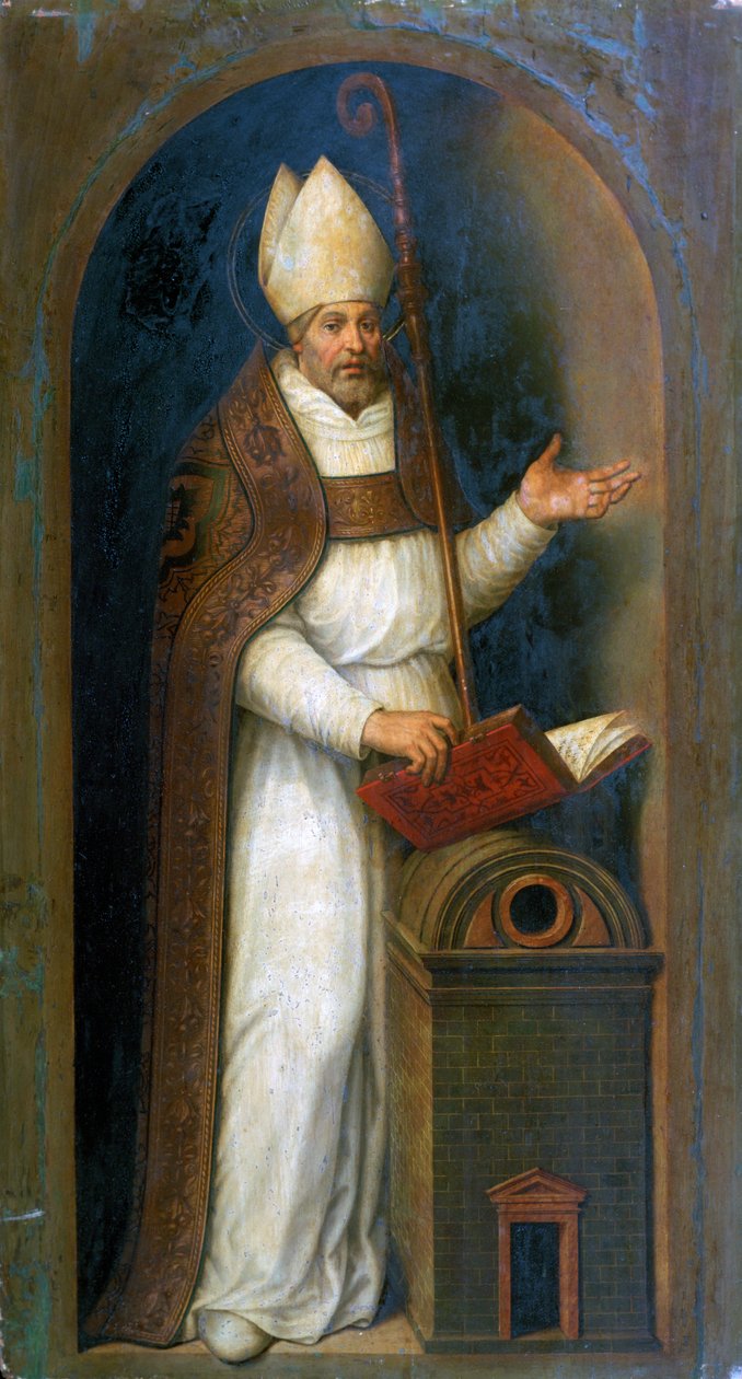 Sankt Thomas av Villeneuve, 1597 av Juan de Juanes