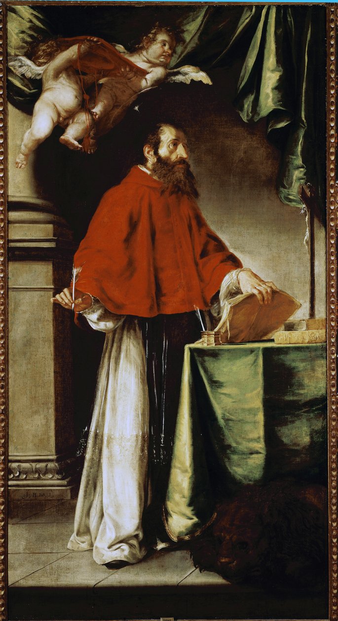 Sankt Jerome av Juan de Valdes Leal