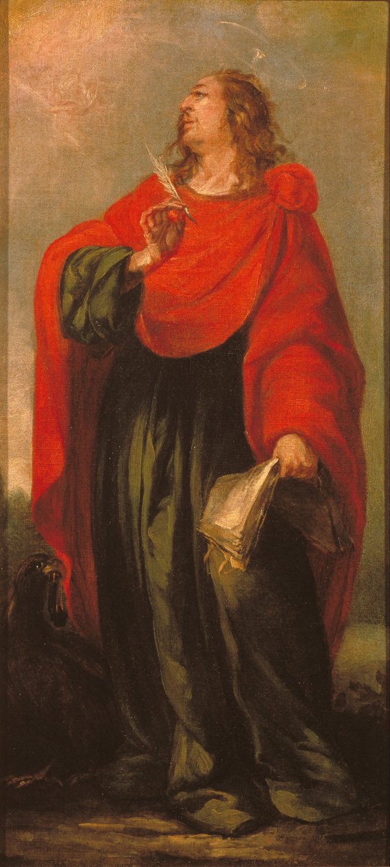 Sankt Johannes evangelisten av Juan de Valdes Leal
