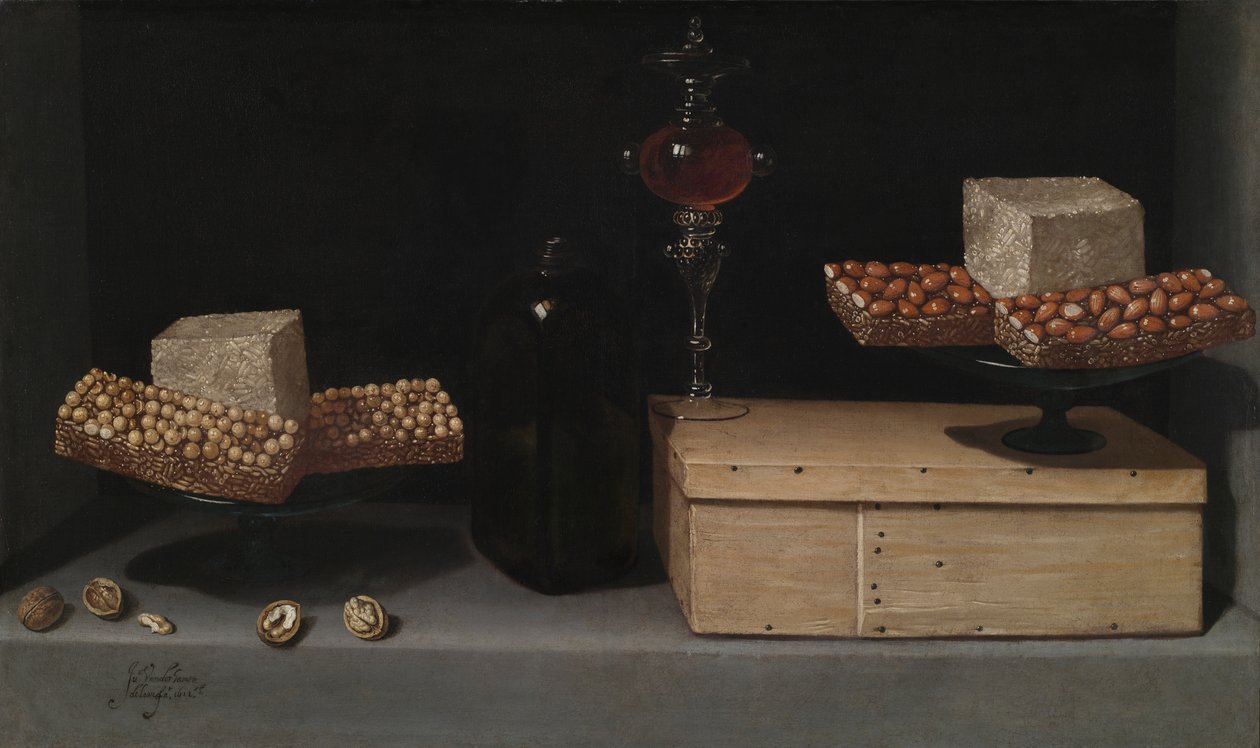 Stilleben med godis av Juan van der Hamen y Leon