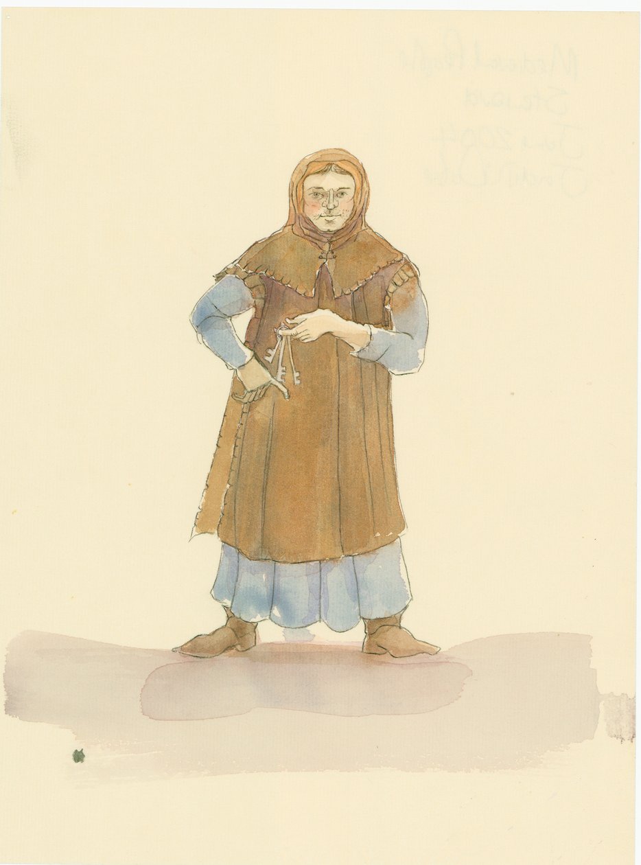 En medeltida förvaltare, som var ansvarig för att sköta en herres hushåll och gods 2004. av Judith Dobie
