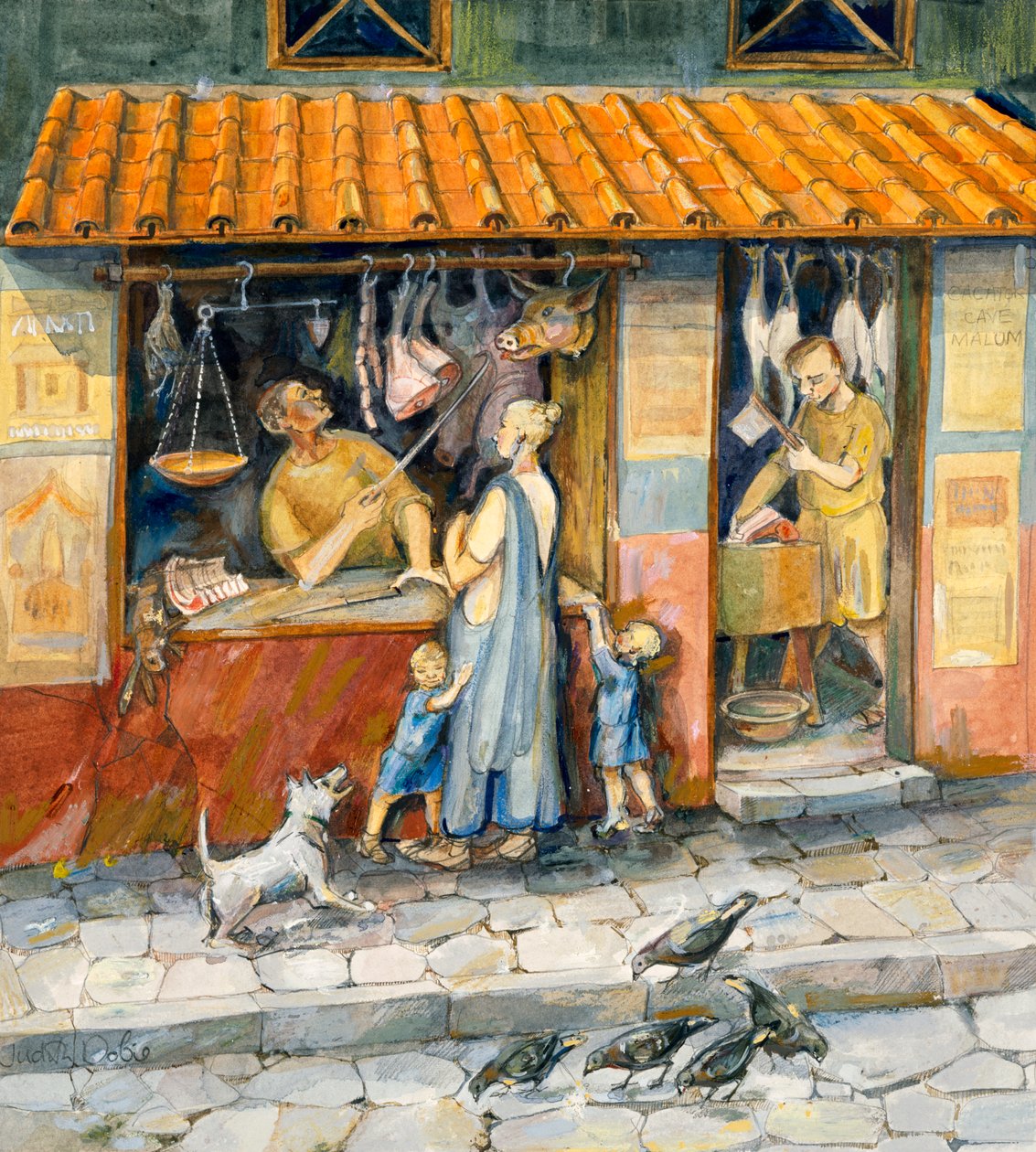 På slaktarens verkstad av Judith Dobie