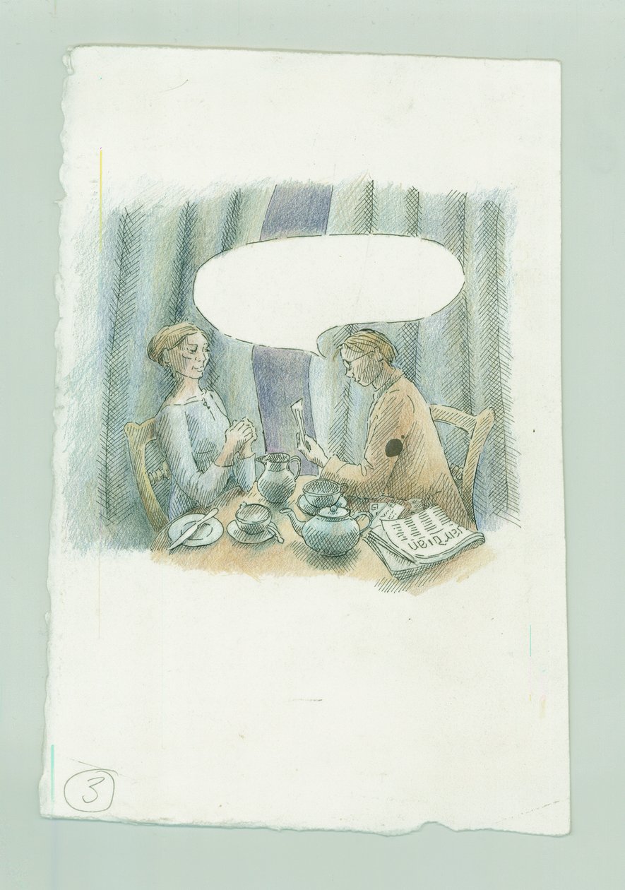 Tysk sjöbombning av Scarborough, North Yorkshire, 1914 2014. av Judith Dobie