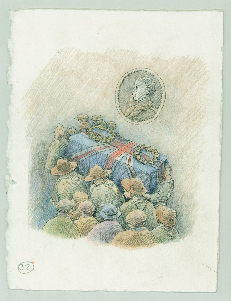 Tysk sjöbombning av Scarborough, North Yorkshire, 1914 2014. av Judith Dobie