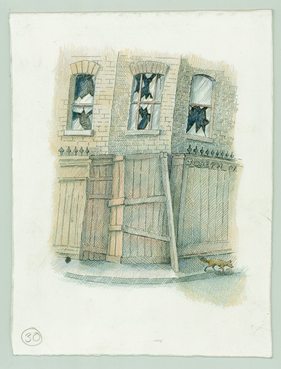 Tysk sjöbombning av Scarborough, North Yorkshire, 1914 2014. av Judith Dobie
