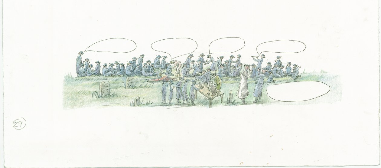 Tysk sjöbombning av Scarborough, North Yorkshire, 1914 2014. av Judith Dobie