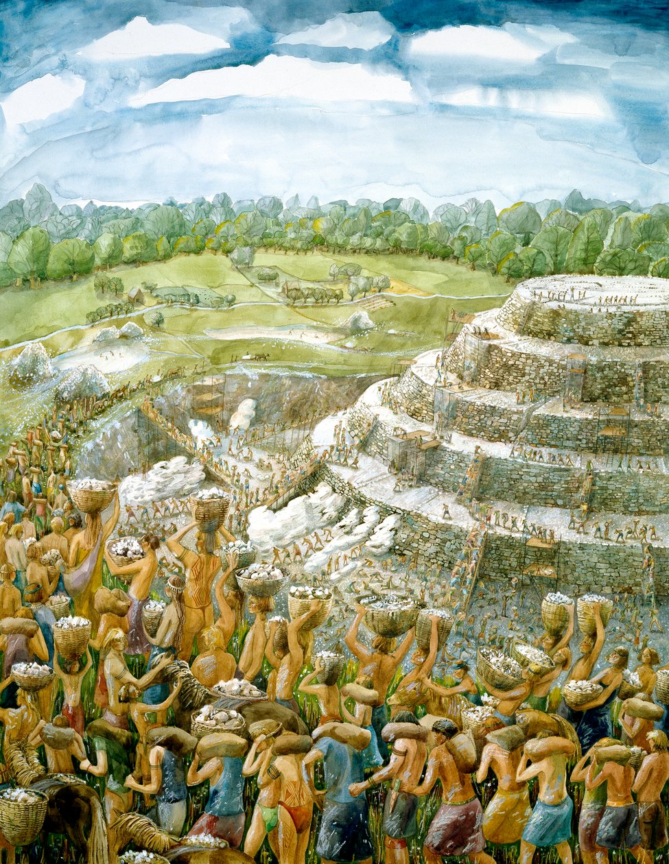 Silbury Hill, c2400BC, c1990-2010 av Judith Dobie