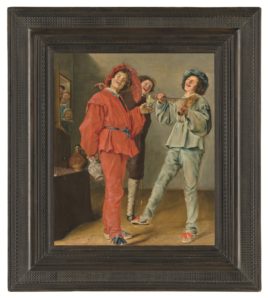 Merry Company (olja på duk) av Judith Leyster
