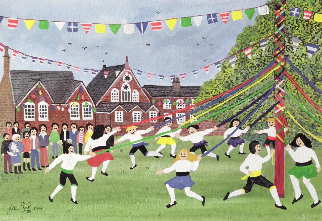 Majstångsdans, 1991 av Judy Joel