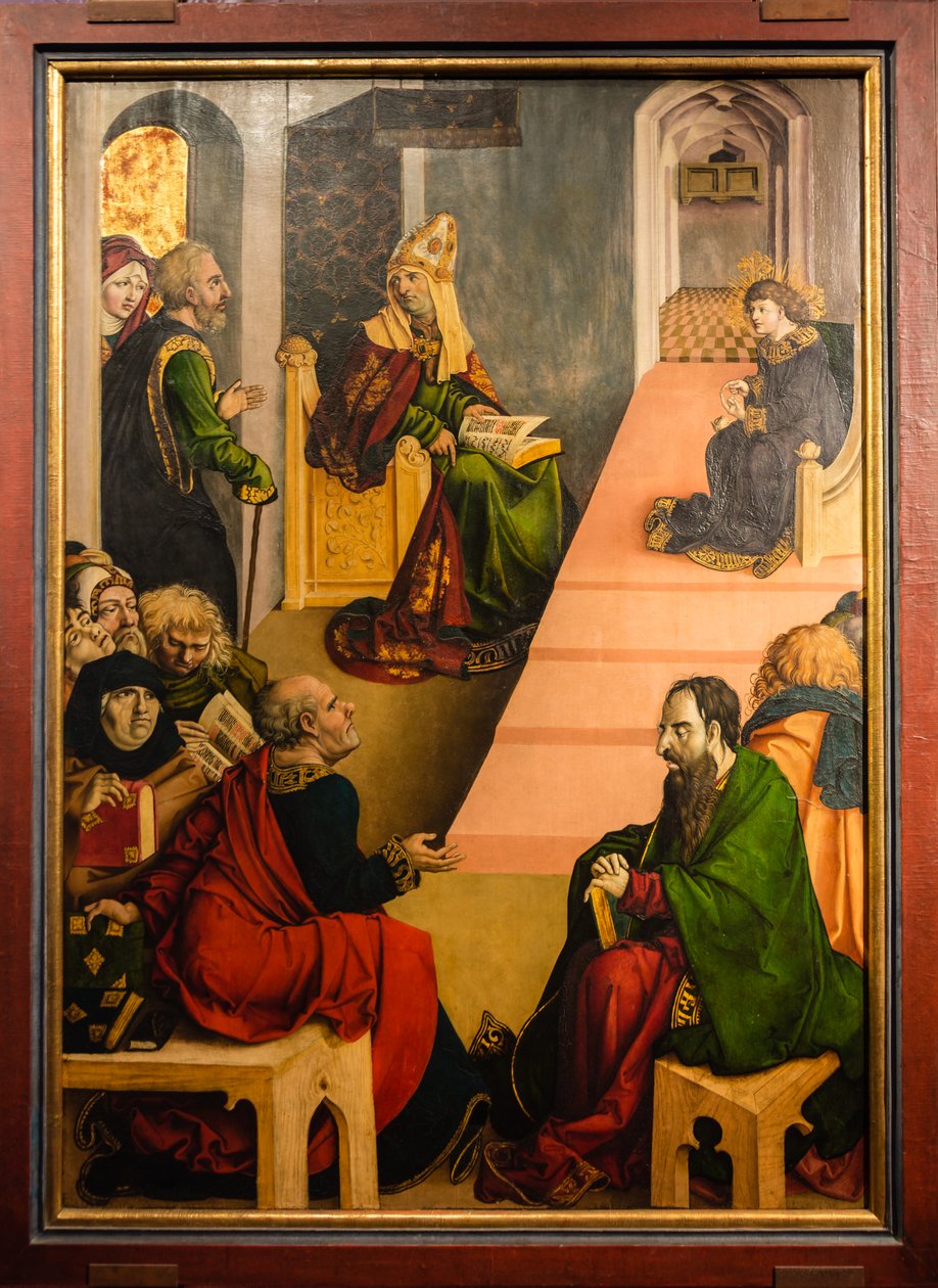 Jesus bland läkarna av Jörg Breu the Elder