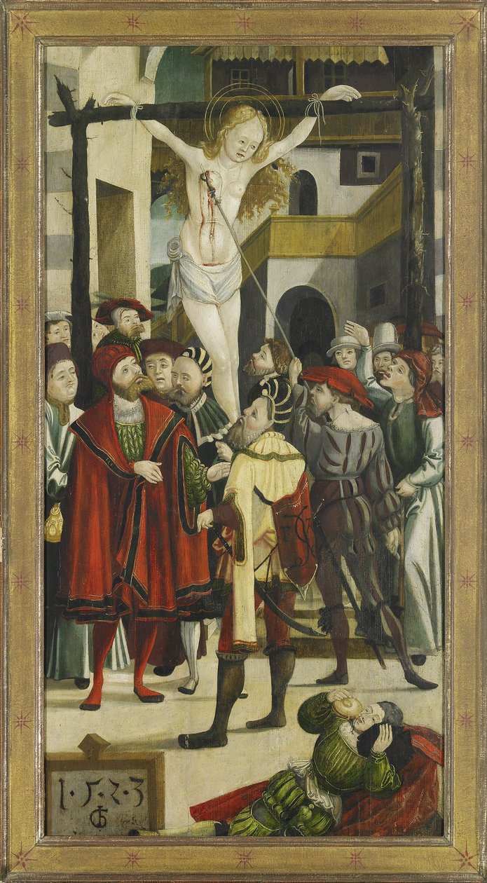 Borttagning av bröst. Vinge från Saint Agatha-altaret, 1523 av Jörg Greimold