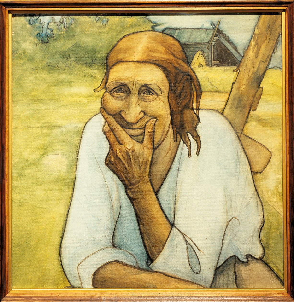 Finland, den gamla kvinnan av Juho Rissanen