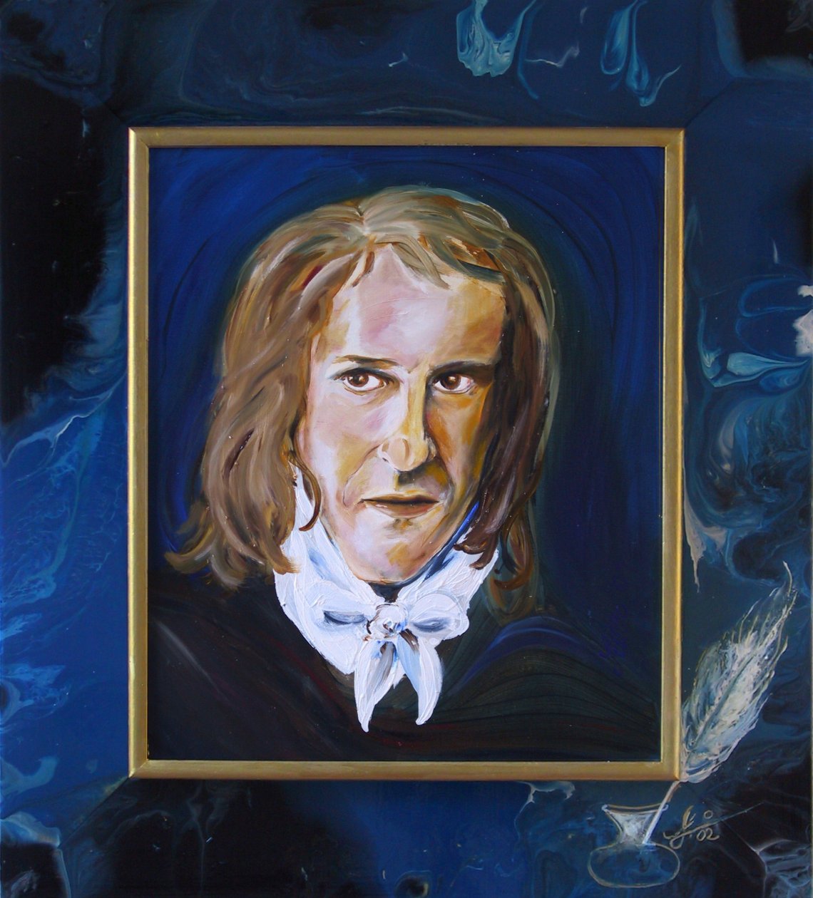 Poeten B. I -porträtt- av JuleSimo