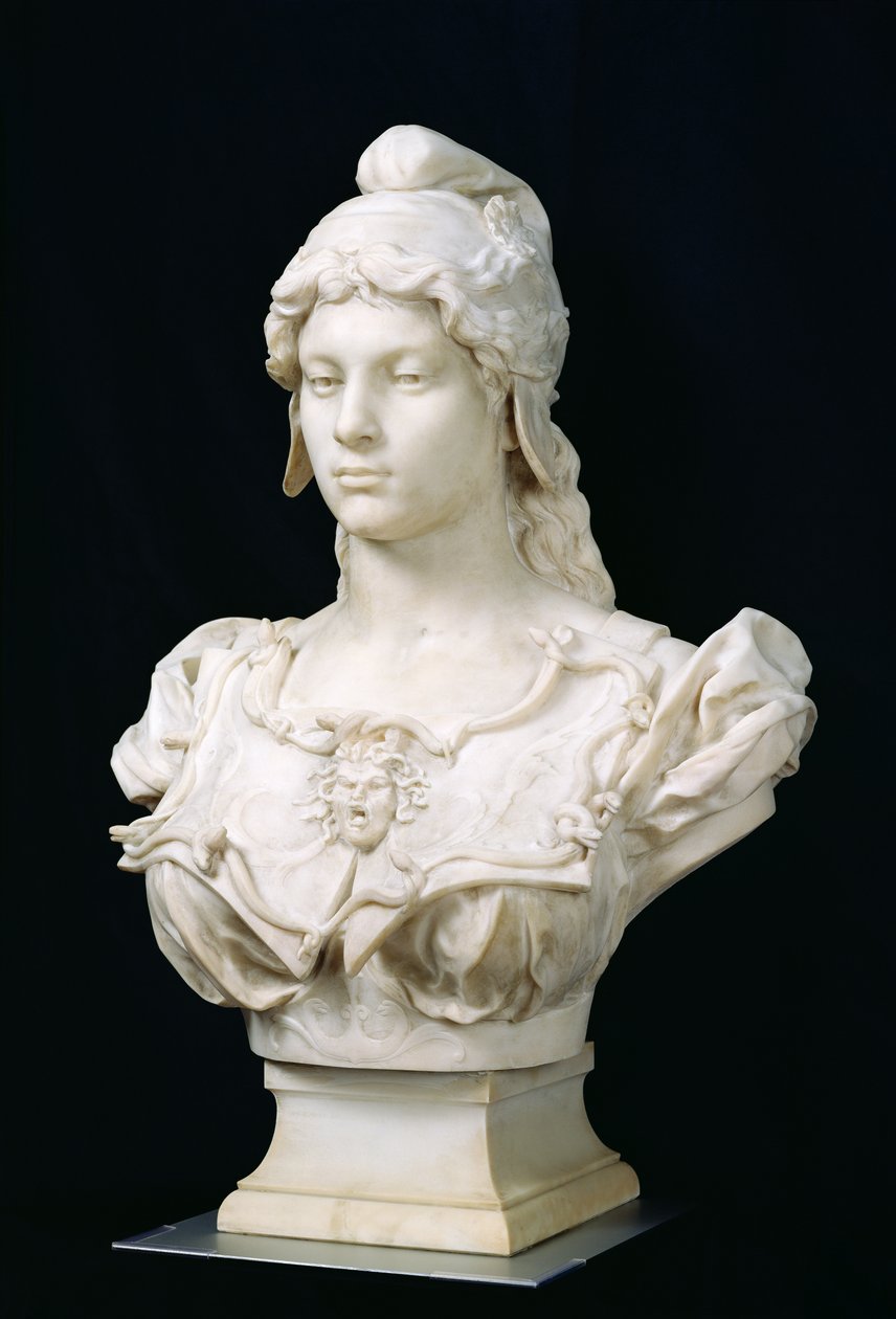 Republiken, 1888-90 (marmor) av Jules Blanchard