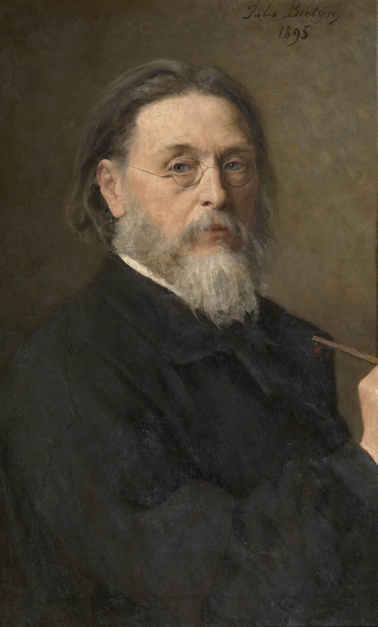 Self-portrait av Jules Breton