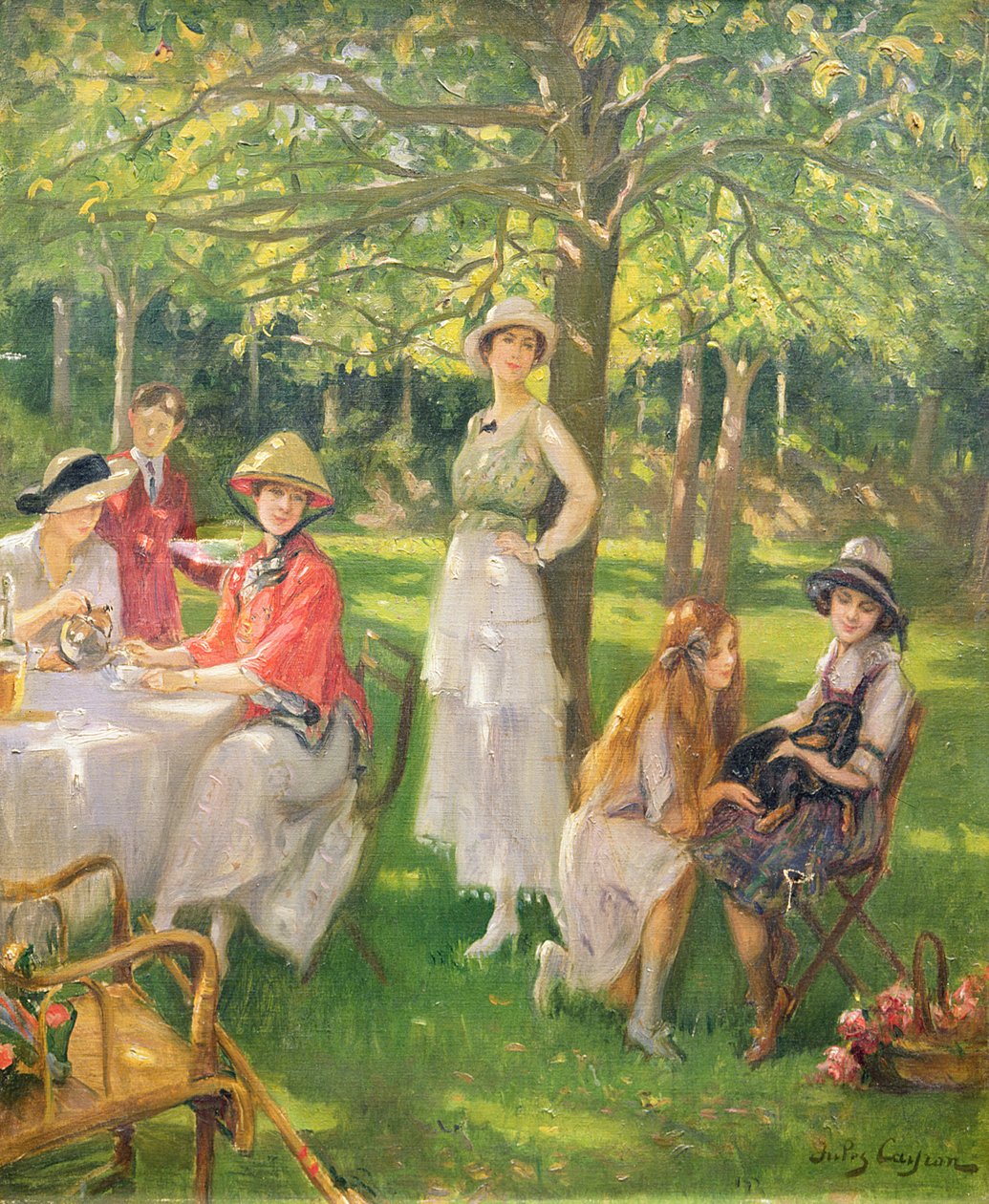 Tea Party av Jules Cayron