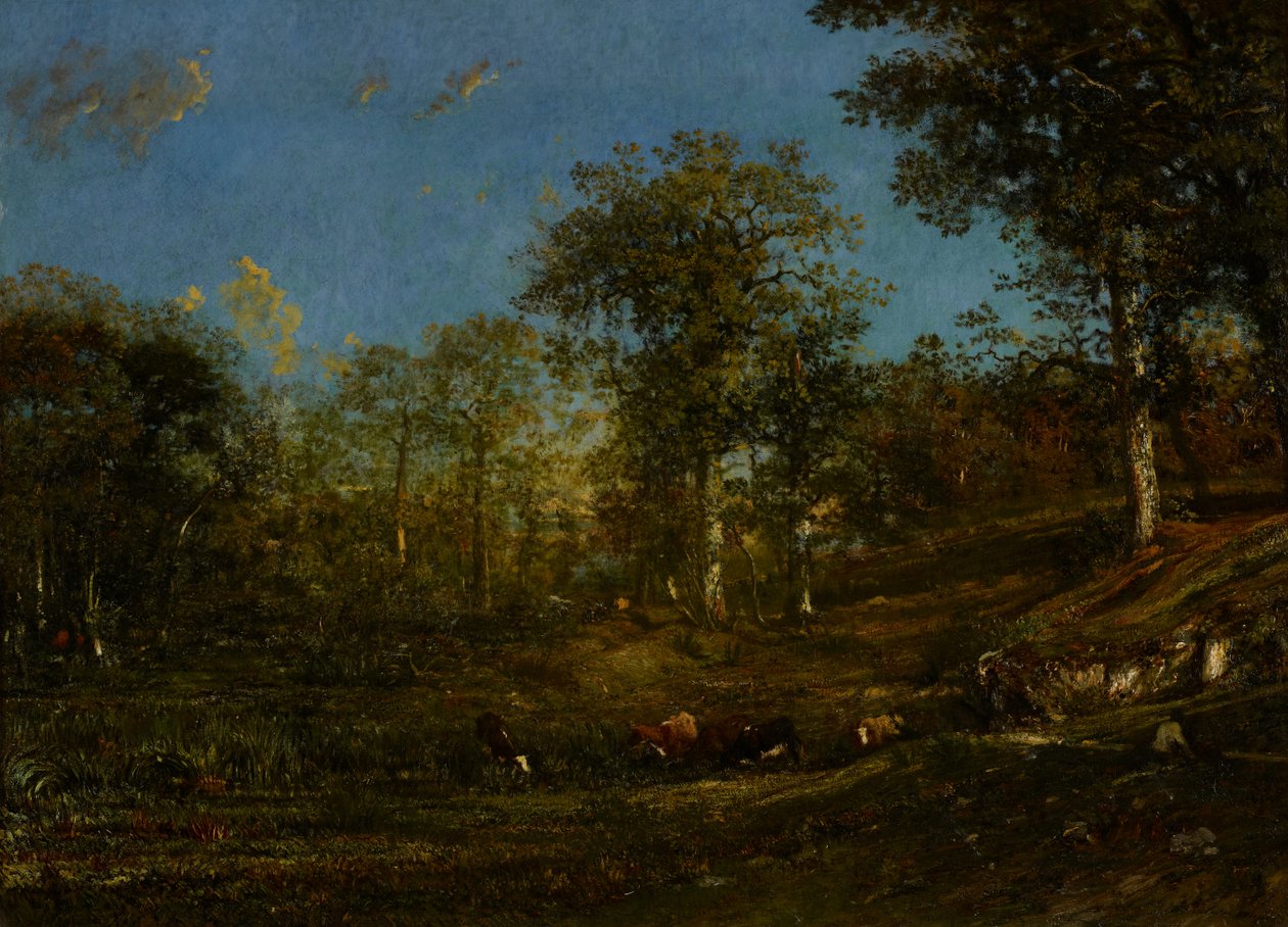 Utsikt över betesmarkerna i Limousin, 1835 av Jules Dupré