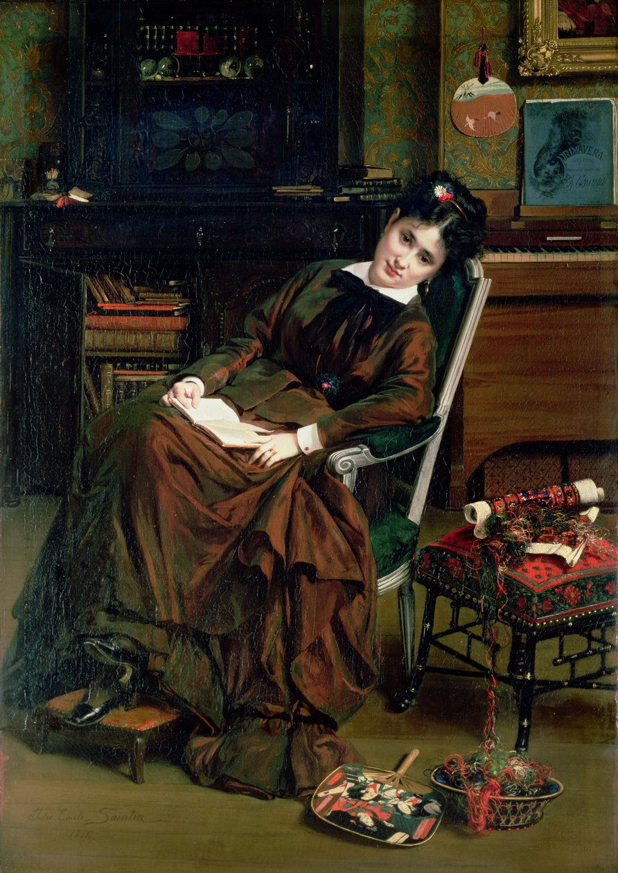 Konvalescenten av Jules Emile Saintin