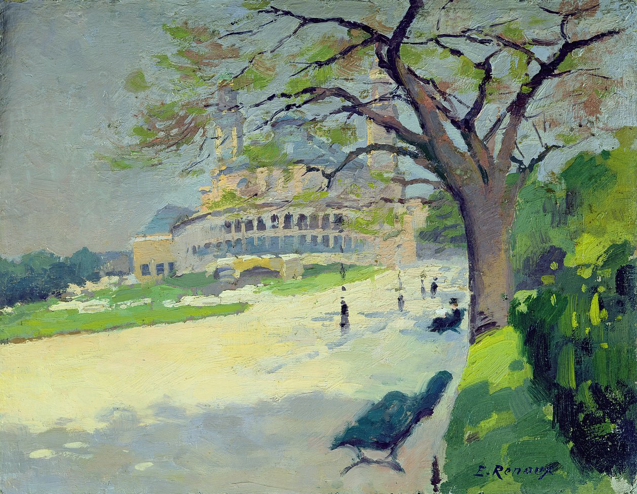 Trocadero-palatset av Jules Ernest Renoux