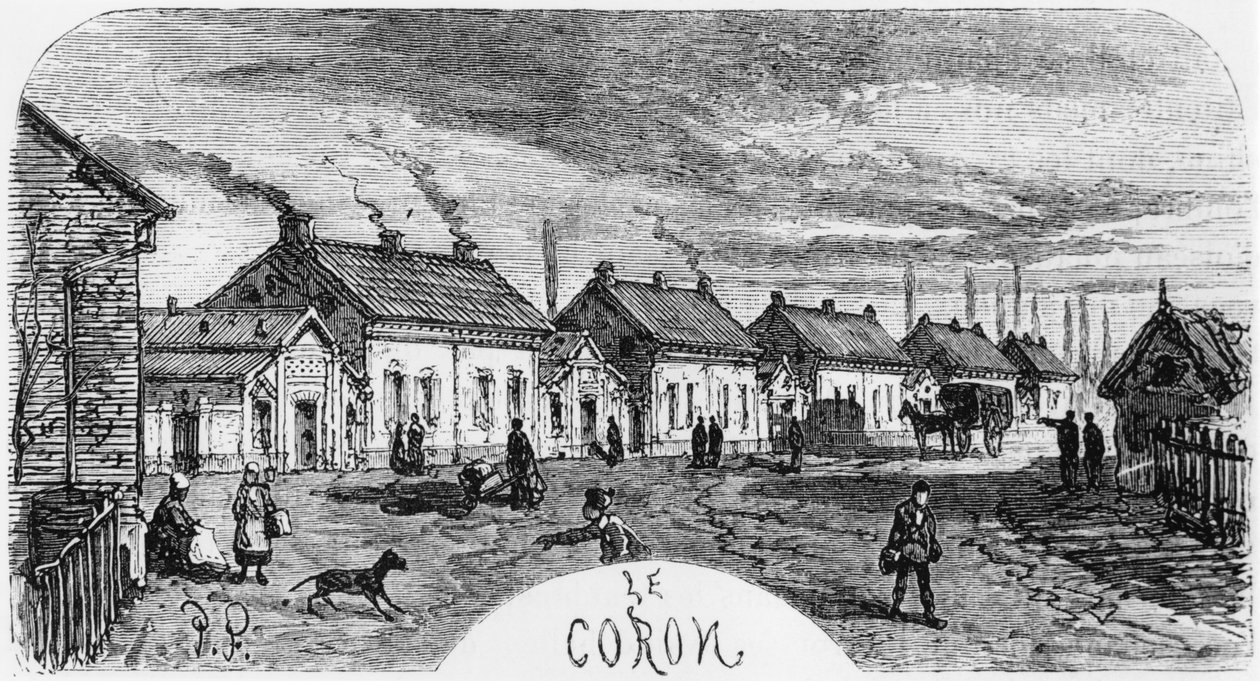 Gruvbyn, illustration från 