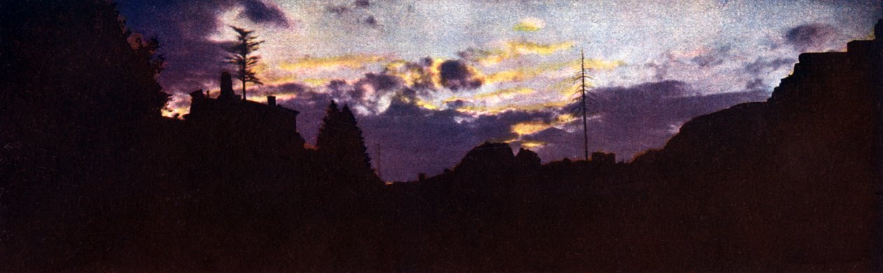 Clermont-et-Argonne, väster om Verdun, september 1916 (autokrom) av Jules Gervais Courtellemont