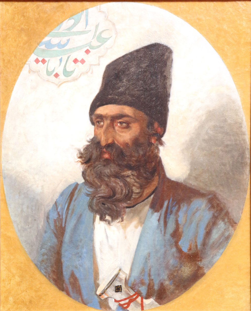 Porträtt av Vély Beck av Jules Joseph Augustin Laurens
