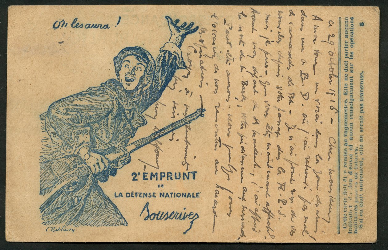 Vykort av Jules Abel Faivre