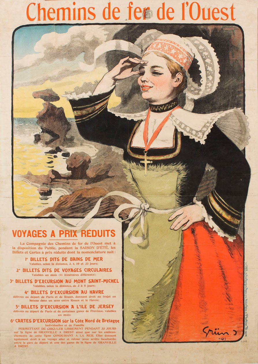 Västra järnvägarna, 1901. av Jules Alexandre Grün