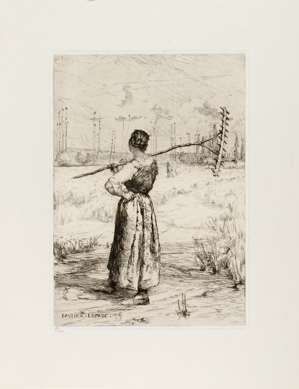 Återkomsten från fältet av Jules Bastien Lepage