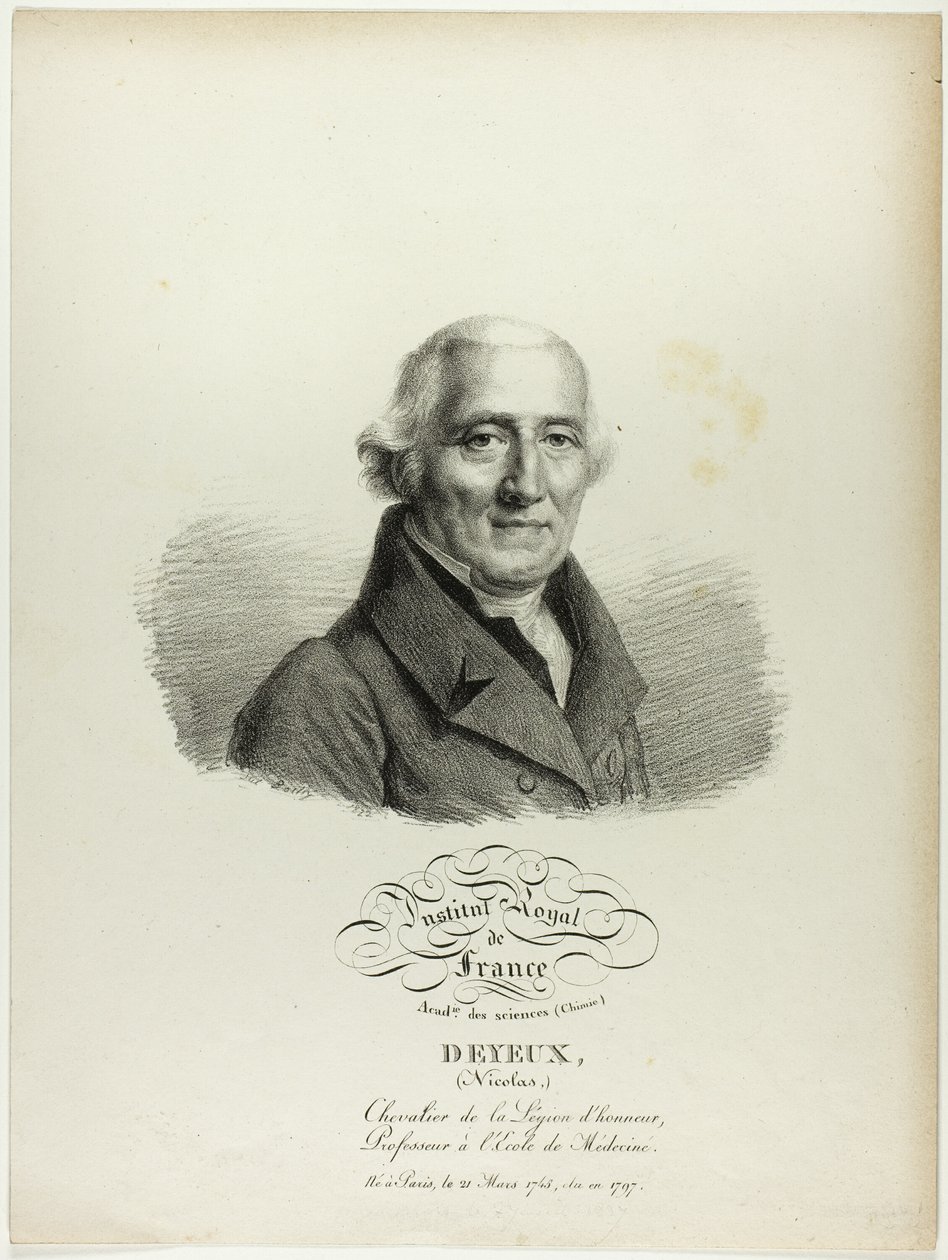 Porträtt av Nicolas Deyeux av Jules Boilly